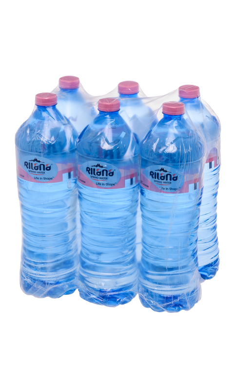 RILANA Изворна Вода кръгла бутилка от 1.500л. – 6 бр. в стек