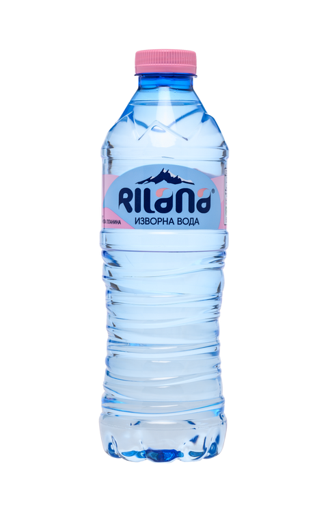 RILANA Изворна Вода кръгла бутилка от 0.500л. – 12 бр. в стек