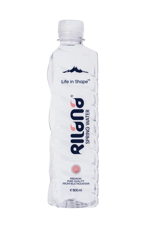 RILANA Изворна Вода квадратна бутилка от 0.500л. – 12 бр. в стек