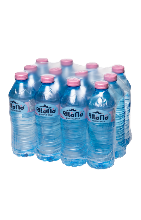RILANA Изворна Вода кръгла бутилка от 0.500л. – 12 бр. в стек